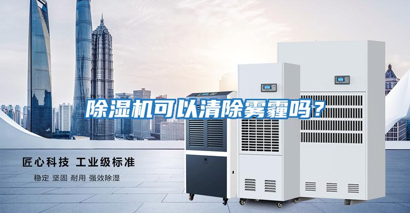 除濕機(jī)可以清除霧霾嗎？