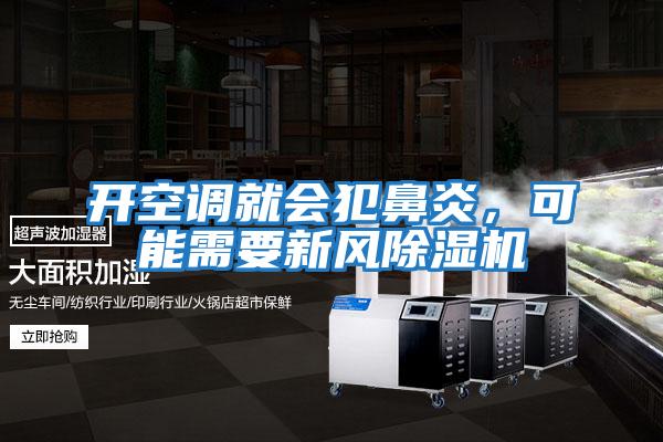 開空調(diào)就會犯鼻炎，可能需要新風除濕機