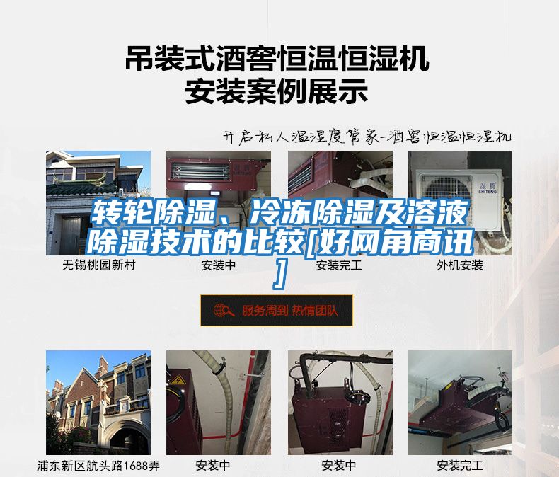 轉輪除濕、冷凍除濕及溶液除濕技術的比較[好網角商訊]